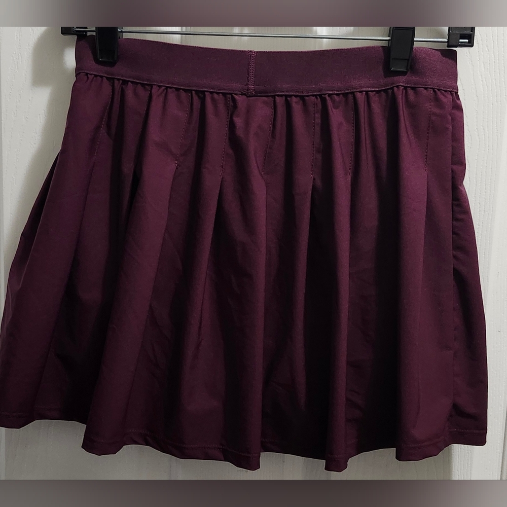 Texas A&M Aggies maroon pleated tennis skirt with built in shorts women'… - Picture 7 of 9